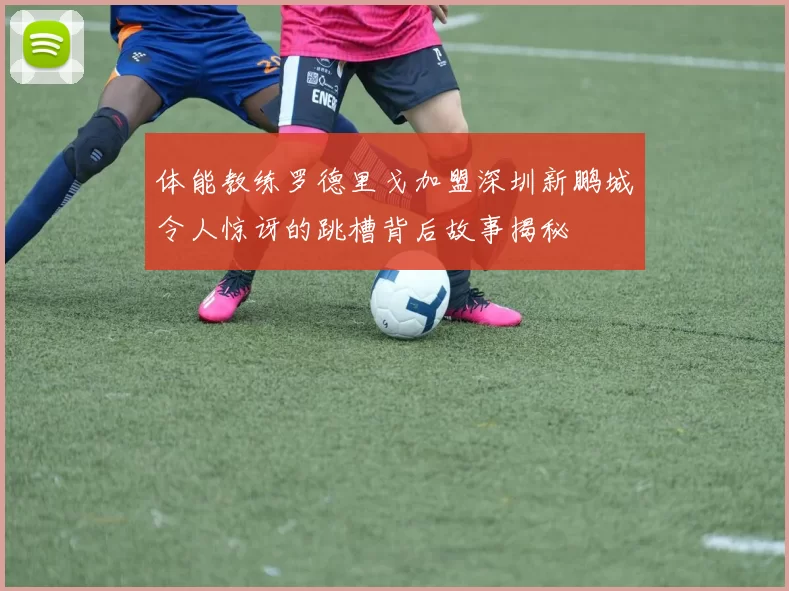 体能教练罗德里戈加盟深圳新鹏城令人惊讶的跳槽背后故事揭秘